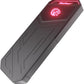 KingSpec Z5 2TB External SSD - 2100MB/s, Portable Solid State Hard Drives with RGB Light, Zinc Alloy Case, USB 3.2 Gen2x2 Interface, Compatible with Mobile Phone/PS4/Laptop/TV/PC (2TB)