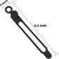 Nearockle 16Pcs Silicone Cable Straps Wire Organizer for Bundling Earphone, Phone Charger, Computer Cords, Reusable Cable Ties Cord Organizer in Home,Office,Kitchen,School(Black)