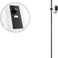 Universal Ground Stake Mount Bracket for Outdoor Security Cameras and Solar Panels, Compatible with Ring, Blink, Eufy, Google Nest, Arlo, Wyze, SimpliSafe, 1/4 Screw Cameras (Black)
