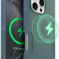 OtterBox iPhone 16 Pro (Only) – Commuter Series Case – Built-in MagSafe – Thin, Dual-Layer, Pocket-Friendly, Port Cover – Saltwater Breeze (Sage/Blue)