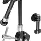 SMALLRIG Magic Arm with Super Clamp for Action Cameras, Camera Clamp Mount for GoPro Hero 13/12/11, for DJI Osmo Action 5 pro/4/3, for Insta360 Ace Pro 2, with 1/4" Screw for Monitor/LED Lights
