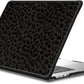 CASETiFY Impact MacBook Air 15" (M2-M4) Case [Cushioned Impact Corners/Scratch-Resistant/Anti-Slip Grip] - Leon Leopard - Clear Black