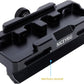 NICEYRIG Extended Quick Release Plate for Manfrotto-Style to Quick Release Clamp for Arca-Swiss, Tripod to Gimbal Adapter Applicable for DJI RS 4/4 Pro/3/3 Pro/2/RSC2, Ronin S - 563