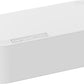 D-Line Cable Management Box, Power Strip Holder, Floor Outlet Hiders, Desk Cord Organizer, Cover TV Wires, Wire Storage, Extension Hider, Office Concealer for Cords, Baby Proof Cables - Large, White