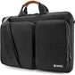tomtoc 360 Protective Laptop Shoulder Bag compatible with The New Razer Blade Pro 17, HP Envy Laptop 17 Inch, Dell Inspiron 17 3000, ASUS ROG Zephyrus S 17.3 Inch, Notebook Bag with Accessory Pocket