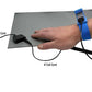 RubberStat Dual Layer ESD Compliant Workstation Rubber Table Mat Kit, Soldering, Cell Phone Repair, with Wrist Strap Set and Ground Cord - 30"x36" Grey