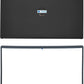 Replacement LCD Back Cover Top Case Lid Front Bezel Frame with Hinges for DELL Inspiron 15 3510 3511 3515 3520 3525 Series Laptop 0WPN8 00WPN8 9WC73 09WC73 AP3LE000901 Black