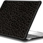 CASETiFY Impact MacBook Air 13" (M1/Intel) Case [Cushioned Impact Corners/Scratch-Resistant/Anti-Slip Grip] - Leon Leopard - Clear Black