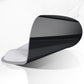 ITNRSIIET Ergonomic Mouse Pad with Wider Memory Foam Wrist Rest +17%, Curved Cushion Reduces Pressure 20%, Pain Relief, Non-Slip, Smooth, Cute Color Desk Accessory, 9.85 x 9 inch, Light Gray Accent