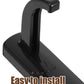Angoily 20 Pcs Headphone Hook, Self Adhesive Plastic Computer Gaming Headset Hanger, Earphones Headset for PC Monitor Screen Edge, Desk Brackets Wall