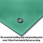 RubberStat Dual Layer ESD Workstation Rubber, Soldering, Cell Phone Repair - 30"x50' Green