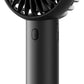 Gaiatop Mini Portable Fan, Small and Powerful, Cute Design 3 Speed Personal Handheld fan and Desktop with Base, Lightweight USB Rechargeable for Travel Lash Makeup Girl Women Summer Gift Black