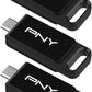 128GB Elite Type-C USB 3.2 Flash Drive – Up to 120MB/s Read, Up to 10x Faster Write Than USB 2.0, Reliable Design, Durable & Portable for Everyday Store & Share, Type-C Connector, 3-Pack