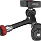 IFOOTAGE Magic Arm Clamp Adjustable Friction Power Articulating Magic Arm with 1/4" Thread Screw and Cold Shoe Mount for DSLR Camera Rig/Monitor/LED Lights (9.5Inc)