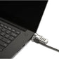 Kensington Universal 3-in-1 Combination Laptop Lock, Computer Security Locking Cable - Resettable Version (K62316WW), Black