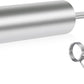Weight Stack Pin Extender for Gym Cable Machine & Home Gym, Ø10 mm ＆ Ø8 mm, Allowing Additional Olympic Weight Plates, Made of Durable Steel for Secure and Long-Lasting Use
