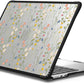 CASETiFY Impact MacBook Air 13.6" (M2-M4) Case [Cushioned Impact Corners/Scratch-Resistant/Anti-Slip Grip] - Dreamy Floral Pattern - Clear Black