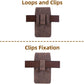 Phone Holster Pouch Case Belt Clip Loops Card Slot for Man iPhone12 13 14 15 16 17,11 12 13 14 15 16 17pro,17Air/Samsung S25 S24 S23 S22 S21 S20/LG/Moto (Brown&Yellow, L(6.1" x3.2''x0.8))