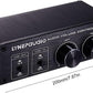 Volume Controller, Audio Volume Control Box, Passive Audio Volume Controller with Fully-Balanced & Single-Ended Mode XLR & RCA Interface for Home Stereo System Pre-Amplifier Speaker