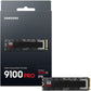 Samsung SSD 9100 PRO 2TB, PCIe 5.0x4 M.2 2280, Seq. Read Speeds Up to 14,700MB/s, Best for AI Computing, Gaming and Heavy Duty Workstations (MZ VAP2T0B/AM)