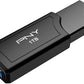 PNY PRO Elite V3 1TB USB 3.2 Gen 2 Flash Drive – Up to 1000MB/s Read, Up to 800MB/s Write, Extreme Performance for Professional Data Storage and Transfers, Premium Metal Design, Type-A Connector