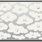 CASETiFY Impact MacBook Air 15" (M2-M4) Case [Cushioned Impact Corners/Scratch-Resistant/Anti-Slip Grip] - Cute Clouds - Clear Black