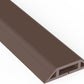 Eapele 4 ft Floor Cord Cover Heavy Duty Cable Protector, Cord Covers for Wires on Floor, Floor Cable Cover Easy to Unroll Prevent Trip Hazard for Home Office or Outdoor Settings (Brown)
