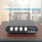 4 in 1 Out / 1 in 4 Out AUX 3.5mm Stereo Audio Input Signal Source Switcher, 4-Way Switch Selector Splitter Box M41