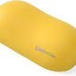 UnivoColors Design-Wave Wrist Rest, Artificial Sheepskin+Memory Foam+Ergonomic+Anti-Slip Gel, Resilience Support During Work and Gaming,Mouse Accessory,Yellow,N