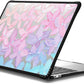 CASETiFY Impact MacBook Air 13" (M1/Intel) Case [Cushioned Impact Corners/Scratch-Resistant/Anti-Slip Grip] - Clear Hydrangea Blooms - Clear Black