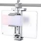 NICEYRIG Tablet Tripod Mount Aluminum Holder for iPad mini 8.3'' 7.9'', iPad Air, iPad Pro, 130mm - 223mm Adjustable Mounting Clamp with Double Locking Points, Quick Release Plate for Arca-style - 616