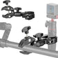 ULANZI Super Clamp Double Camera Clamp, R096 Crab Plier Clip Bracket Mount Monitor Magic Arm Double Ball Head Adapter for Photo Studio Light Stand, Photography Reflector, Photo Boom Stand, Cross Bars