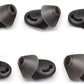 3pair Voyager 6200 UC Eartips Replacement,in-Ear Gels Kit for Plantronics Backbeat Go 410 Headphone SML-Black