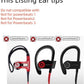 Replacement Ear Tips for Beats Urbeats2.0 Tour2.0 ibeats Beats x, Beats Flex Secure Fit for Powerbeats Pro Silicone Earbuds Washable Sweat-Resistant Noise Isolation 8 Pairs (Coral Pink)