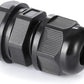 PENGLIN Cable Glands 1/4" NPT Nylon Cable Connector, Strain Relief Cord Connector, IP68 Waterproof Adjustable Locknut(1/4 Inch (20-Pack))
