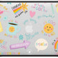 CASETiFY Impact MacBook Air 13" (M1/Intel) Case [Cushioned Impact Corners/Scratch-Resistant/Anti-Slip Grip] - Keep Growing - Clear Black