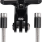 GUB Bike Camera Mount,Aluminium Bicycle Stem Front Camera Holder Mount Universal for GoPro Garmin Xiaomi SJCAM Action Camera (BLACK09)