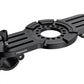PROAIM Truss/Scaffold Connection Plates – Mitchell Mount. Rigging Adapters for Overhead Shots. for Wall Spreader Rod/Poles/Grids. 360° Swivel Clamps, Robust & Secure - 50kg Payload