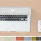 Cork Desk Mat - Small Dual-Sided Desk Pad for Office and Home - Desk Organization and Accessories - Ideal for Large Mouse Pad and Small Desk Mats on Top of Desks(Apricot,23.6"x 13.8")