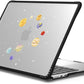 CASETiFY Impact MacBook Air 13.6" (M2-M4) Case [Cushioned Impact Corners/Scratch-Resistant/Anti-Slip Grip] - Solar System - Clear Black