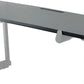 Rockville Z-SHELF Universal Shelf for Z-Stand and X-Stand, 35.4x13.78in Steel Platform, Foam-Padded Edge, Lightweight 7.3 lbs, for Musicians and DJs