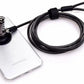 I3C Laptop Cable Lock 4 Digital Combination Lock Security Computer Cable Lock Anti Theft Combination Lock Compatible for Tablet Laptop (2 Packs)
