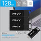 128GB Elite Type-C USB 3.2 Flash Drive – Up to 120MB/s Read, Up to 10x Faster Write Than USB 2.0, Reliable Design, Durable & Portable for Everyday Store & Share, Type-C Connector, 3-Pack