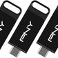 128GB Elite Type-C USB 3.2 Flash Drive – Up to 120MB/s Read, Up to 10x Faster Write Than USB 2.0, Reliable Design, Durable & Portable for Everyday Store & Share, Type-C Connector, 3-Pack