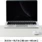 Cork Desk Mat - Dual-Sided Desk Pad for Office and Home - Desk Organization and Accessories - Ideal for Large Mouse Pad and Desk Mats on Top of Desks(White,80cmx 40cm)