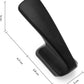 SARIHOSY] 5 Packs Coat Hooks,Metal Hooks for Clothes, Hats, Bags, Towels, Keys(Black)