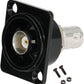 PENGLIN BNC Panel Mount Connector, D-Type BNC Pass-Through Connector, BNC Female to Female Chassis Socket for Surveillance Video Custom Communication