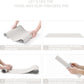 YSAGi Non-Slip Leather Desk Pad Long Size, Waterproof Laptop Computer Desk Keyboard Mat, Table Protector Blotter Mat, Large Mouse Pad for Office/Work/Home/Decor(Apricot Gray, 47" x 17")