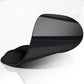 ITNRSIIET Ergonomic Mouse Pad, Cushioned Gel Wrist Rest, Non-Slip Base, Smooth Surface, Cute Multi-Color, 9.5 x 8.2 in, Black