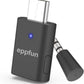 USB C Bluetooth Adapter for ps5/PS4, Dual Connection Wireless Audio Adapter Low Latency Dongle with 3.5 mm Analog Mic for PC, Mac, Phone